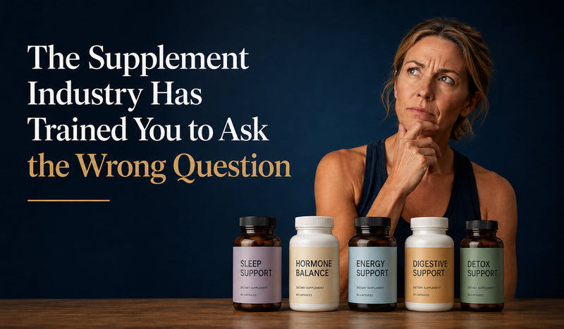 The Supplement Industry Has Trained You to Ask the Wrong Question, and Until You Ask the Right One You Will Keep Spending Money on Products That Cannot Do What They Claim